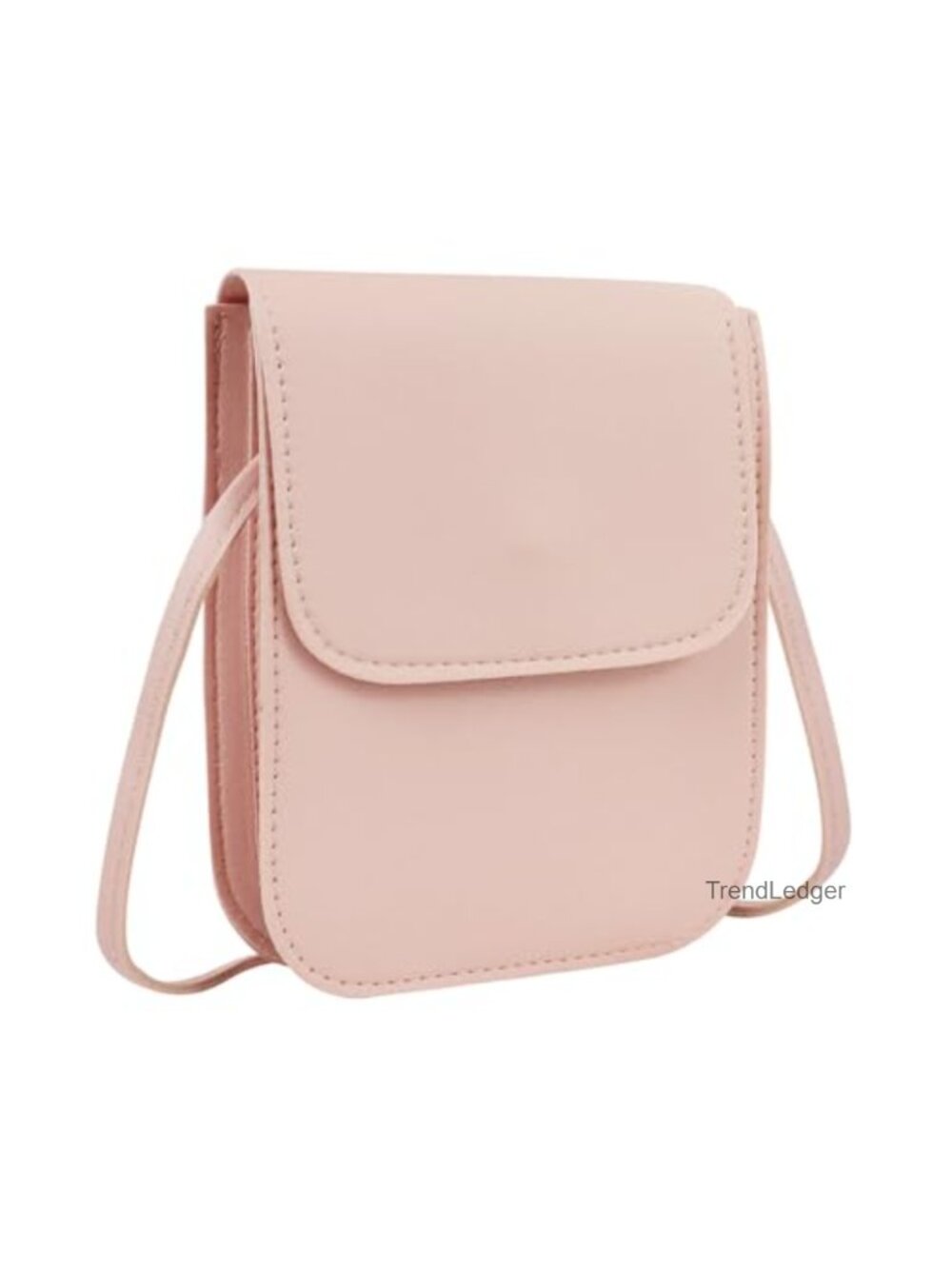 Small PU Leather Crossbody Bag Mini Phone Purse for Women Travel